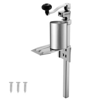 Professional manual can opener, stainless steel, adjustable up to 300 mm