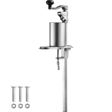 Manual industrial can opener with clamp, up to 39.9 cm