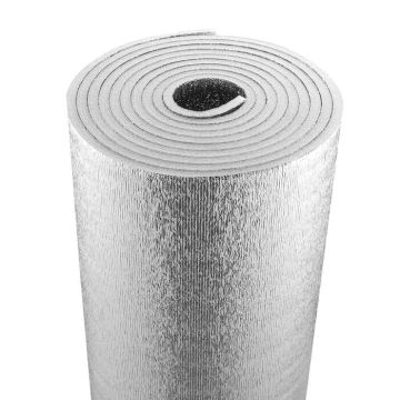 Dwustronna folia aluminiowa w rolce, 15,1 mm, 48 cali x 25 stóp.