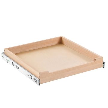 Wysuwany organizer do szafy z drewna, szuflada 20x21"