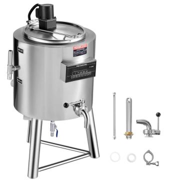 Milk pasteurizer 50L, professional, 304 stainless steel