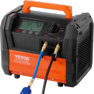 Refrigerant recovery unit, 1 HP, portable, twin cylinder, 3000 rpm, brushless motor