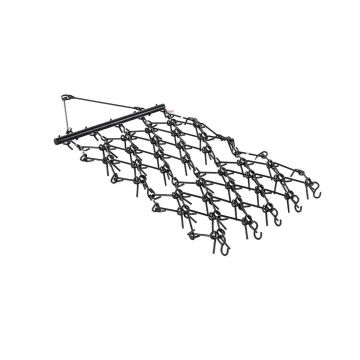 Tow chain harrow 4x4 ft, 69 sharp teeth, ATV and UTV