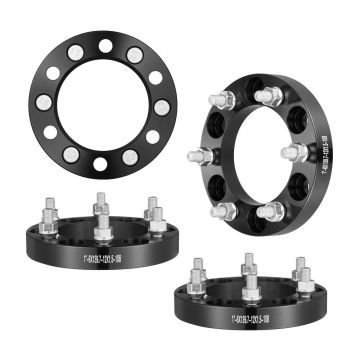 Wheel adapters 6 lugs, 108 mm, M12 x1.5, black, 4 pcs.