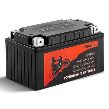 Akumulator litowo-jonowy LiFePO4 do motocykli 12 V 4 Ah do sportów motorowych