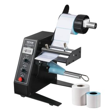 Automatyczna dyspenserka etykiet z odklejakiem, regulowana prędkość, do etykiet o szerokości 15-125 mm