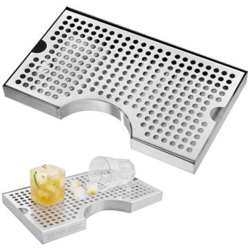 Beer drip tray 304 stainless steel with lid