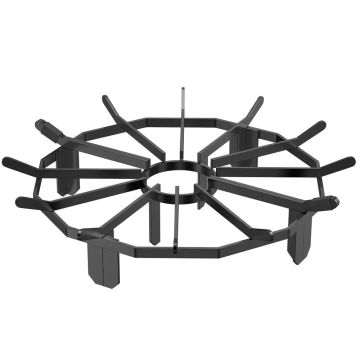 Firewood grill 27", steel, powder coated, with support legs