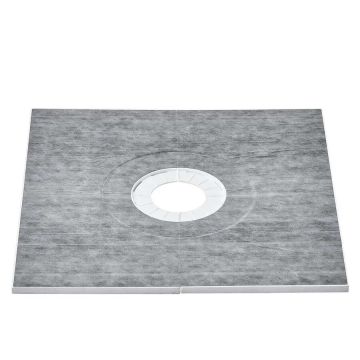 Shower platform set 914x914 mm with 160 mm drain hole, EPS installation