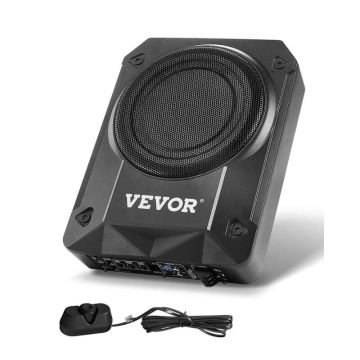 8-calowy subwoofer samochodowy o mocy 800 W pod siedzeniem ze wzmacniaczem
