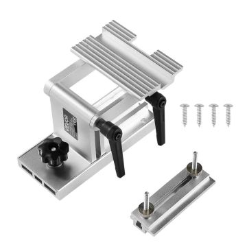 Adjustable sharpening tool rest for 6" or 8" bench grinders