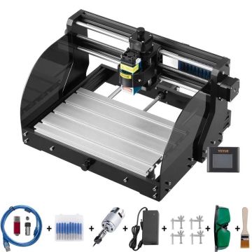 CNC engraving machine 300x180x45 mm 3-axis laser 15W GRBL