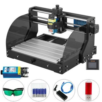 CNC 3018 pro 3-axis mini CNC milling and engraving machine, 300×180×45 mm, 5.5 W