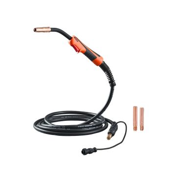 250A MIG welding gun with 15ft cable, fits lincoin power mlg 200-255