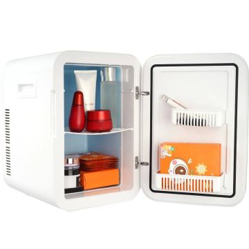 Mini lodówka 20 l, chłodziarka termoelektryczna i chłodząca, czarna