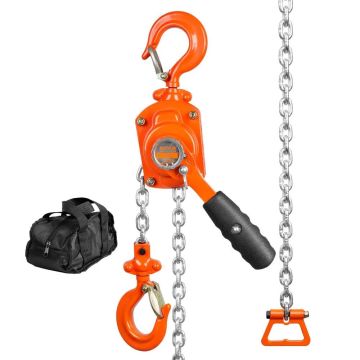 Manual chain hoist 0.5t G80 galvanized steel 3.05 m