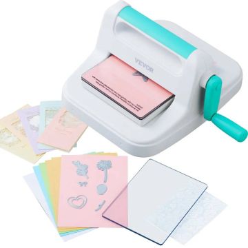 Manual embossing machine with 15.2 cm opening, for art albums