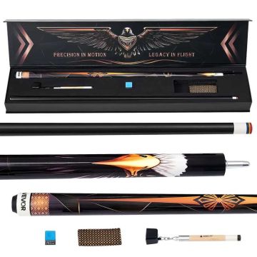 Profesjonalny kij bilardowy z klonu kanadyjskiego, 147 cm, 538 g