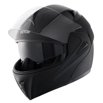 Motorcycle helmet ABS without mask with interchangeable lens, DOT approved