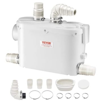 Pompa zatapialna do ścieków, 500 W, 6600 l/h, ciśnienie 8 m