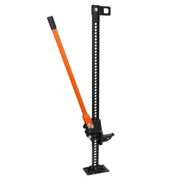 Heavy Duty Farm Ratchet Jack, 3175 kg, 121.9 cm, Orange