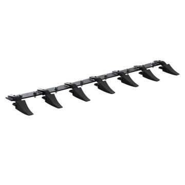 Bucket tooth bar 60 inch, 7 teeth, for heavy duty tractor