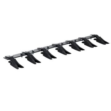 Heavy Duty Tractor Bucket Tooth Bar, 53 Inch, 4560 Pounds Lifting Capacity