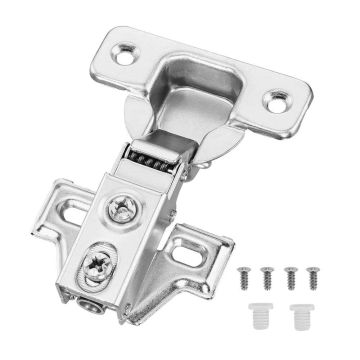 Cabinet hinges with soft closing, 60 pcs., 100° opening, concealed, for framed and frameless cabinets