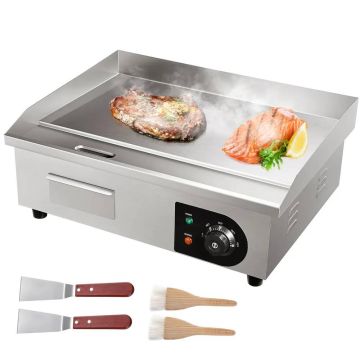 Commercial electric countertop fryer, 3000 W, 53.3 cm