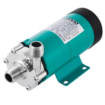 Magnetic stainless steel beer pump, for food