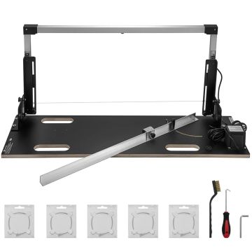 Desktop hot wire foam cutting machine, 42x112 cm