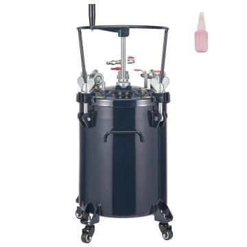 Pneumatyczny zbiornik ciśnieniowy do farby natryskowej, 30 l, 70 PSI