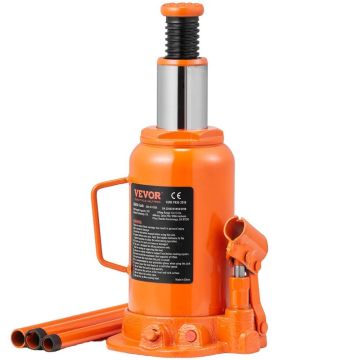 Podnośnik hydrauliczny butelkowy 20 t, udźwig 240-450 mm, rączka 3-częściowa