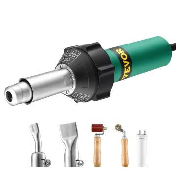 Hot air plastic welding machine, 1600 W, PVC TPO vinyl