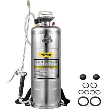 Stainless steel 12 L household gardening and cleaning sprayer