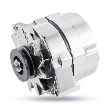 Car alternator 7127-SE105C, fits street rod GM 305 350 BBC SBC 1973-1982.