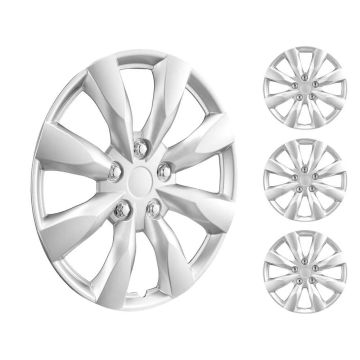 Wheel cover, 16 inch, ABS and PC, scratch resistant
