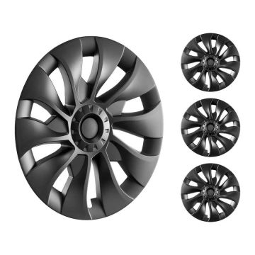 Wheel cover, 18 inch, abs+pc, with clip and valve hole, for 2017-2023 models