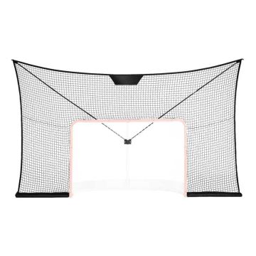 Hockey goal net, 3.7x2.1 m, for outdoor sports
