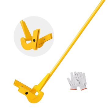 Pallet demolition tool, 104 cm handle, Q235 steel, 907 kg lifting capacity