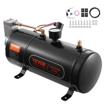 Kompresor powietrza 12 V, zbiornik 3 l, 120 PSI, pociąg i opony