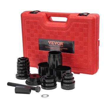 Wheel bearing pressing and removal set, 24 pieces, case