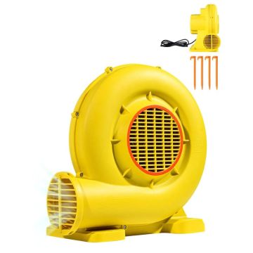 Dmuchawa elektryczna 590-690 W, 2750 obr./min, żółta, do domków dmuchanych i atrakcji