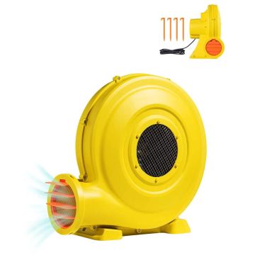 Elektryczna dmuchawa powietrza 870-950 W, żółta