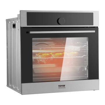 Electric single wall oven 24" with 16 functions, 2.68 cubic feet