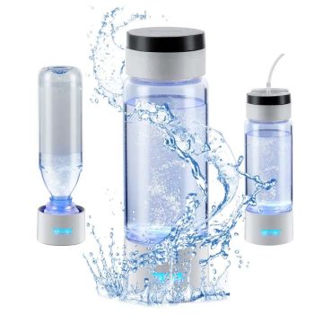 Portable 380ml Hydrogen Water Generator with SPE Ionizer