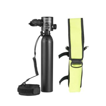 Diving oxygen cylinder 0.5L, portable lung cylinder for underwater exploration