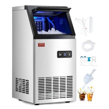 Commercial freestanding ice maker, 38 kg/24 hrs.