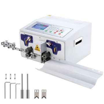 Automatic wire stripping machine 0.1-10 mm², computerized with straightener