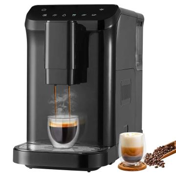 Automatyczny ekspres do kawy espresso z młynkiem, 15 barów, zbiornik 1,5 l